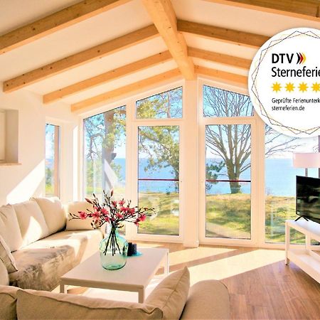 Ferienhaus "Biberburg Am Haff" Garz  Exteriör bild
