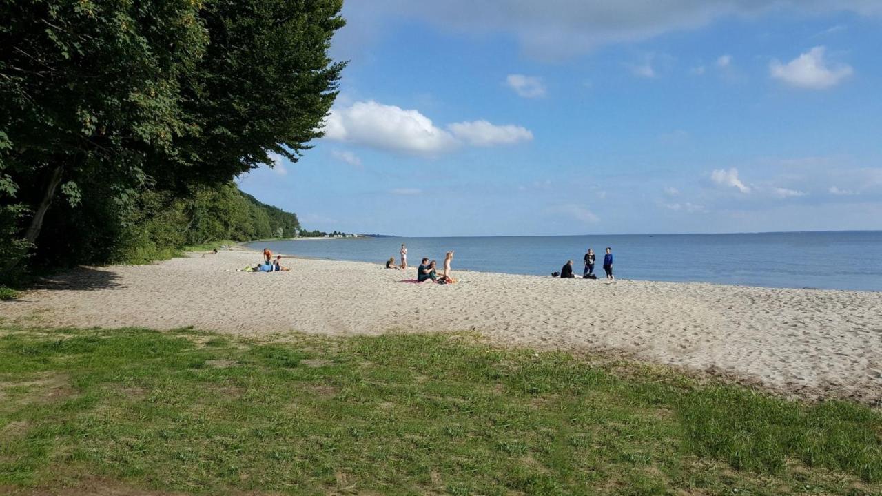 Ferienhaus "Biberburg Am Haff" Garz  Exteriör bild