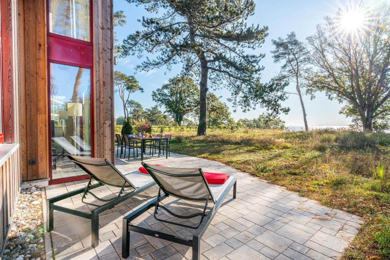 Ferienhaus "Biberburg Am Haff" Garz  Exteriör bild